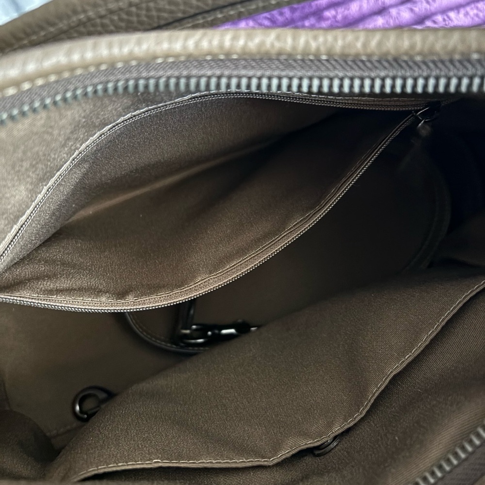Coach Laurel Brown Pebbled Leather - Picture 7 of 7
